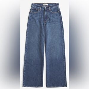 Abercrombie jeans - high rise / wide leg
